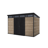 Keter Signature Storage Shed Ashwood Brown 11x7 Ft Resin
